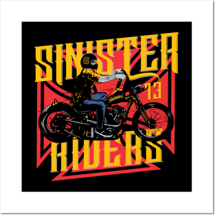 Sinister Riders Posters and Art